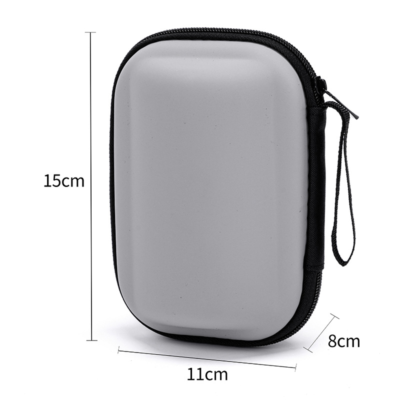 Travel Convenient Outdoor Tea Set Storage Bag Camping Style Round Cover Bowl Quick Cup Eva Jade Tea Set Bag