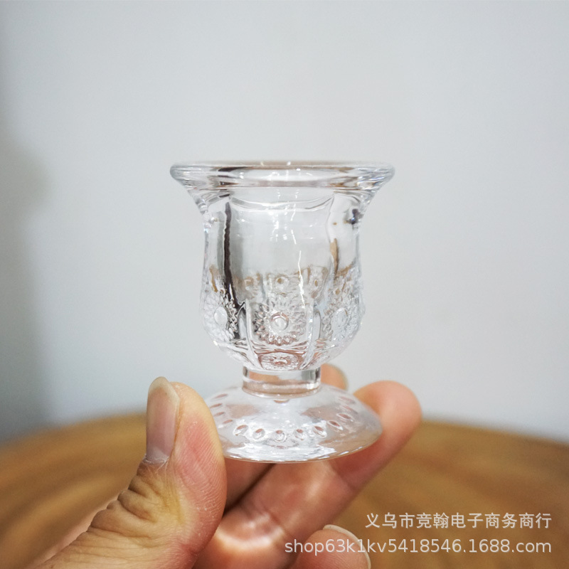 Оптовая продажа стеклянных подсвечников для свадеб и вечеринок