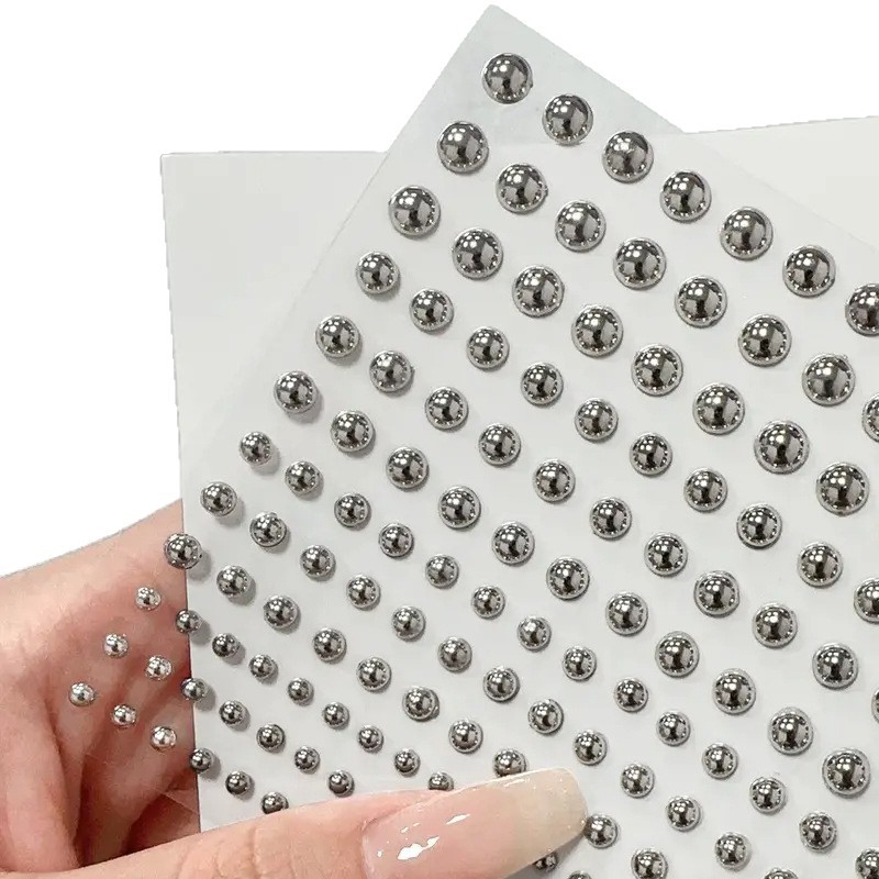 No-Punch Fake Lip Nail Stickers, No-Hole Personalized European and American Nose Nail and Eyebrow Nail Stickers, Creative Jewelry Face Stickers, Diamond Music Festival Stickers