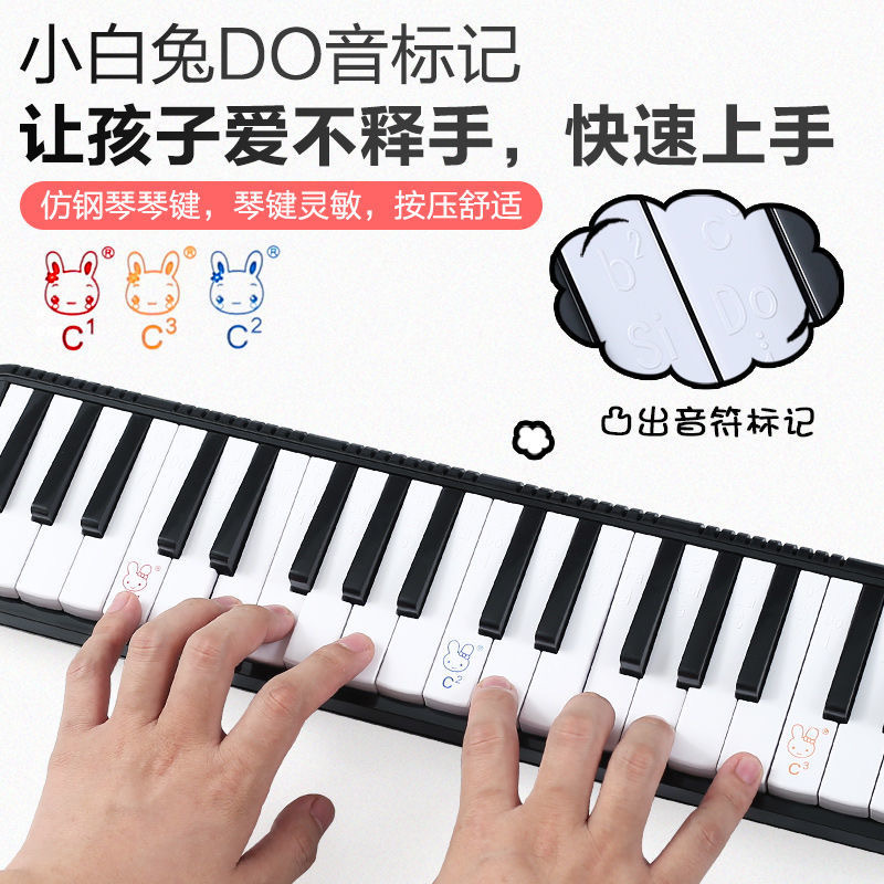 Chimele Pusen Harmonica 37 Key 32 Key Primary School Children Beginner Classroom Teaching Blow Wind Instrument Manufacturers