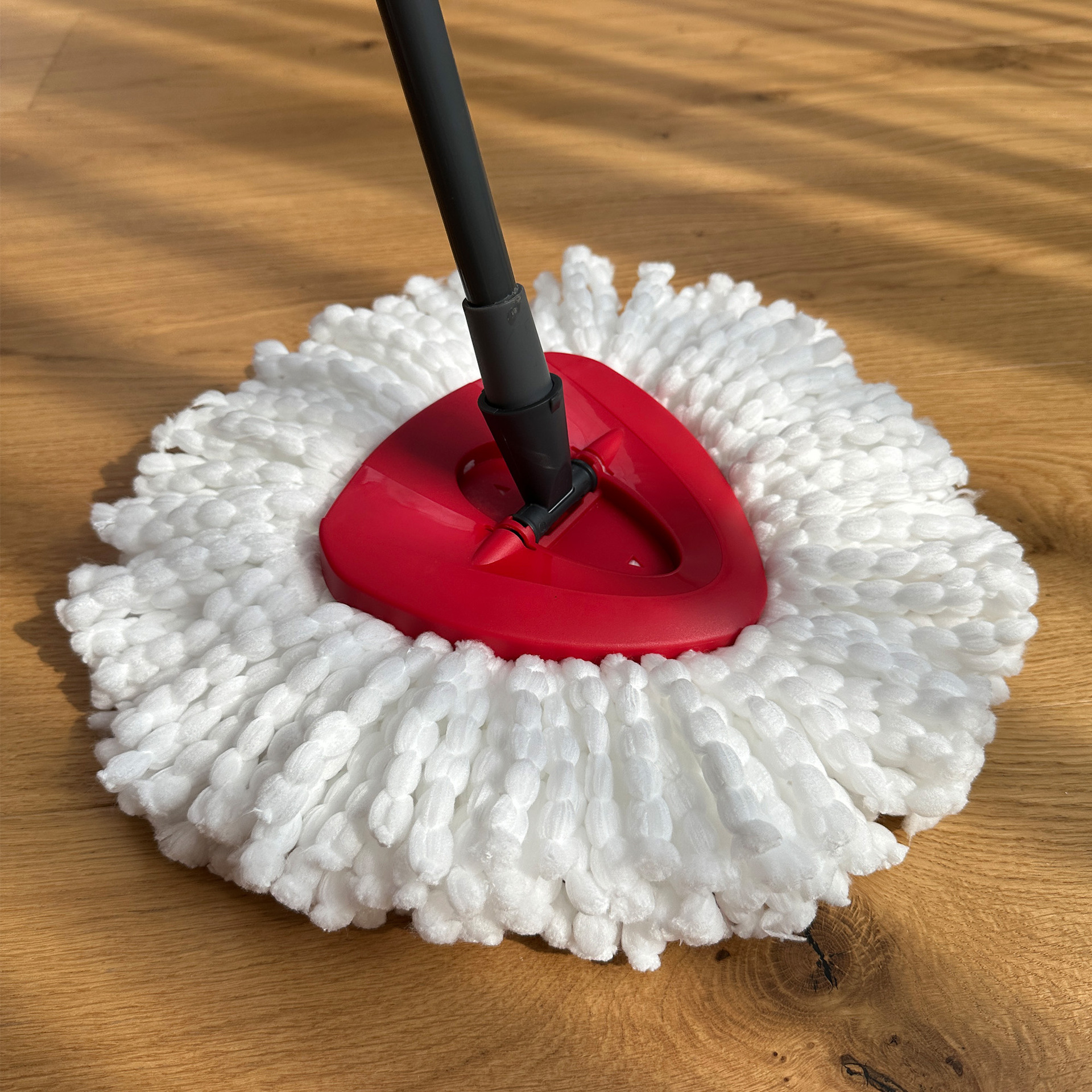 Wholesale Cross-Border Household Hand-Washable Water-Absorbent Thickened Microfiber Replacement Triangular Rotating Mop Accessories Mop