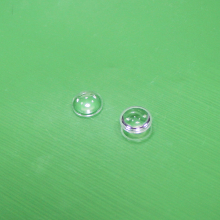 Led Lens Single 12.5mm Plano-Convex Lens Can Be Equipped with Bracket Acrylic Imitation Lumens Lens 1W Lens