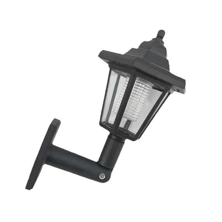 E-commerce cross-border solar hexagonal wall lamp Palace Lamp garden lamp outdoor light control new Villa decorative lamp manufacturers