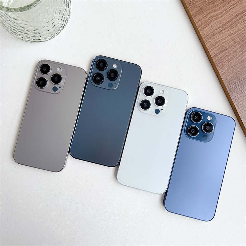 Suitable for Apple 15 15Promax Mobile Phone Model Machine Imitation Real Toy Props Counter Display Brightable Screen