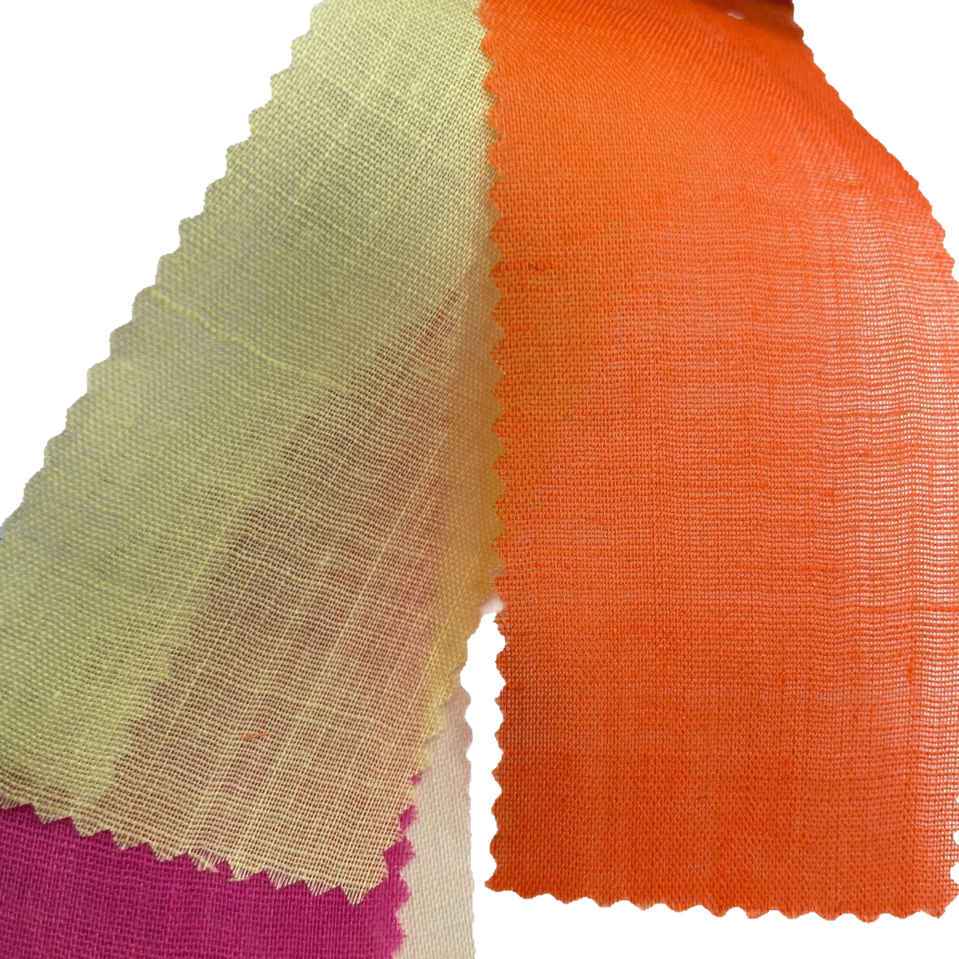 100 PCs pure Ramie ultra-thin 65G high-end light luxury breathable dress Han clothing fabric