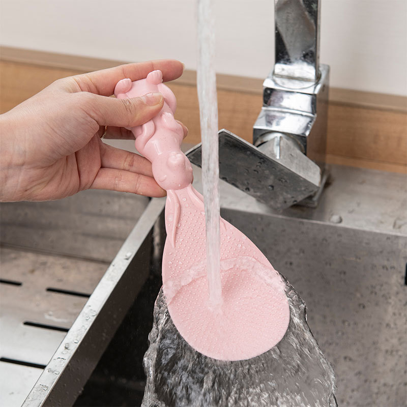 Vertical Rabbit Rice Spoon Non-stick Rice Household Meal Rice Shovel Plastic Cartoon Rice Spoon