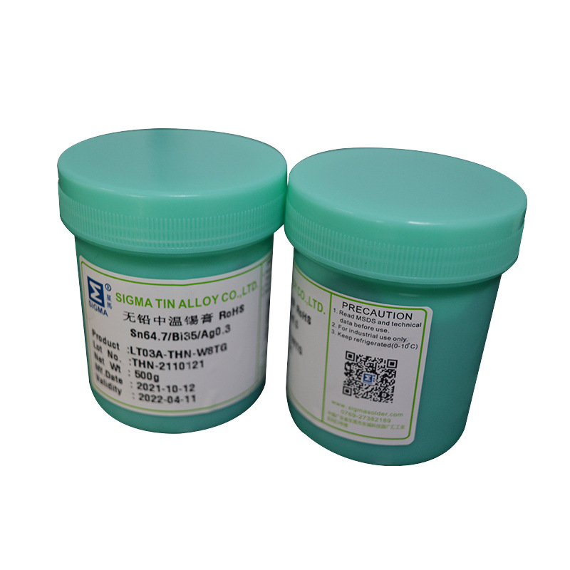 Dongguan Manufacturers Produce and Process Custom Eb965A-Hfa-Y2Tg/Kbg Lead-Free Solder Paste, Qfn Climb Special