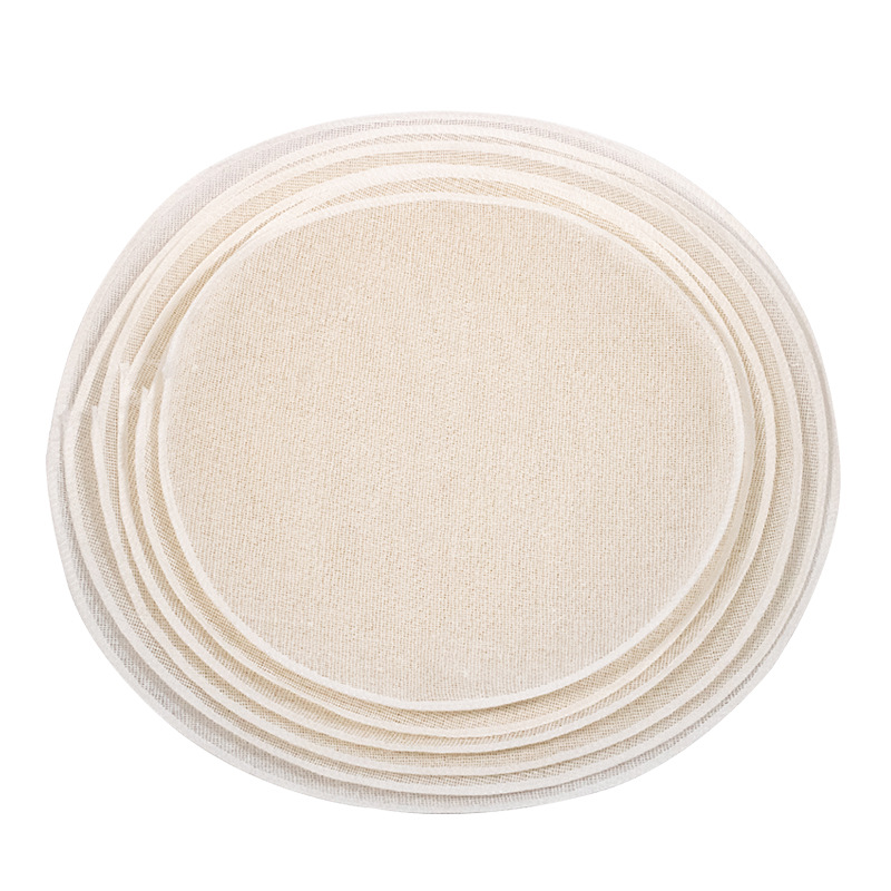 Steamer Cloth Spot Manufacturer Wholesale Pure Cotton Upper Pulp Edge Cage Drawer Cloth Round Non-Stick Pan Breathable Steamed Bun Drawer Cloth