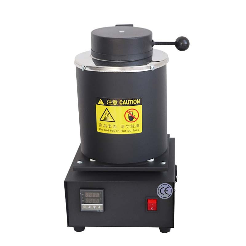 Gold Melting Furnace Small Gold Melting Machine Smelting Furnace Graphite Crucible Copper Jewelry Metal Melting Furnace Leidezhu