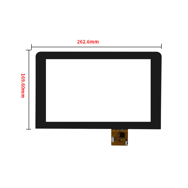 10.1-inch capacitive touch screen embedded Industrial capacitive screen IICUSB interface and source capacitive touch screen