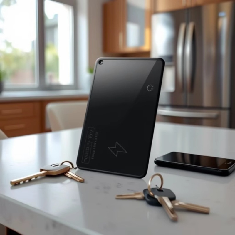 Совместим с Apple анти-утерянный локатор карточного типа круглый мини компактный смарт трекер длительный режим ожидания новая модель