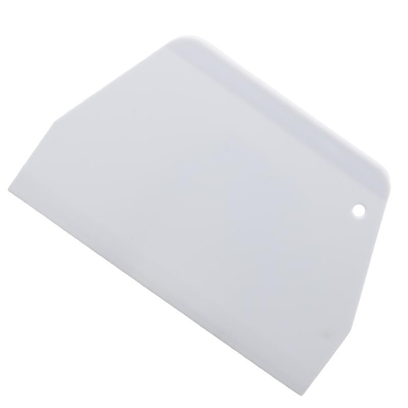 Paint tool plastic scraper PP trapezoidal scraper plastic scraper small size cutter for gifts