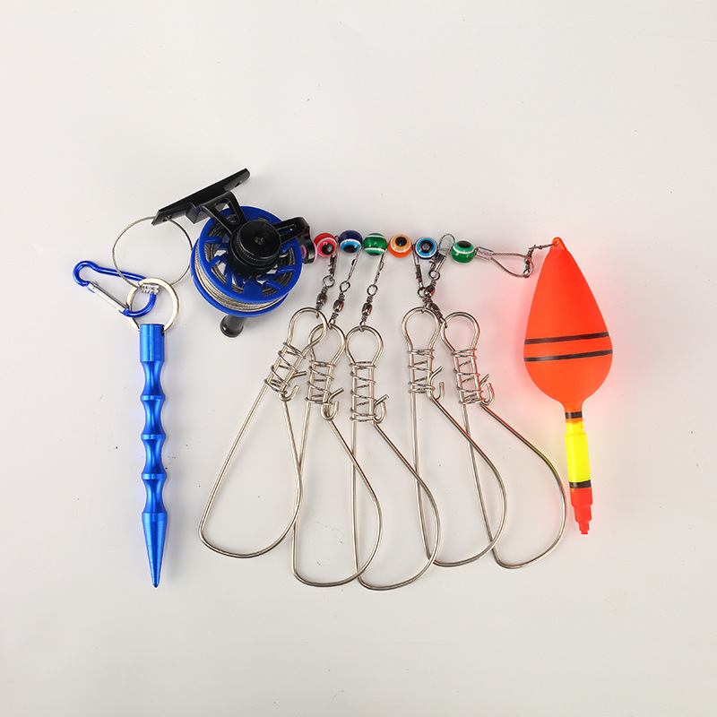 Moleka Plastic Vertical Front Wheel Rock Fishing Wheel Ice Fishing Wheel Fly Fishing Wheel with Unloading Fishing Line Wheel Live Fish Buckle Wholesale