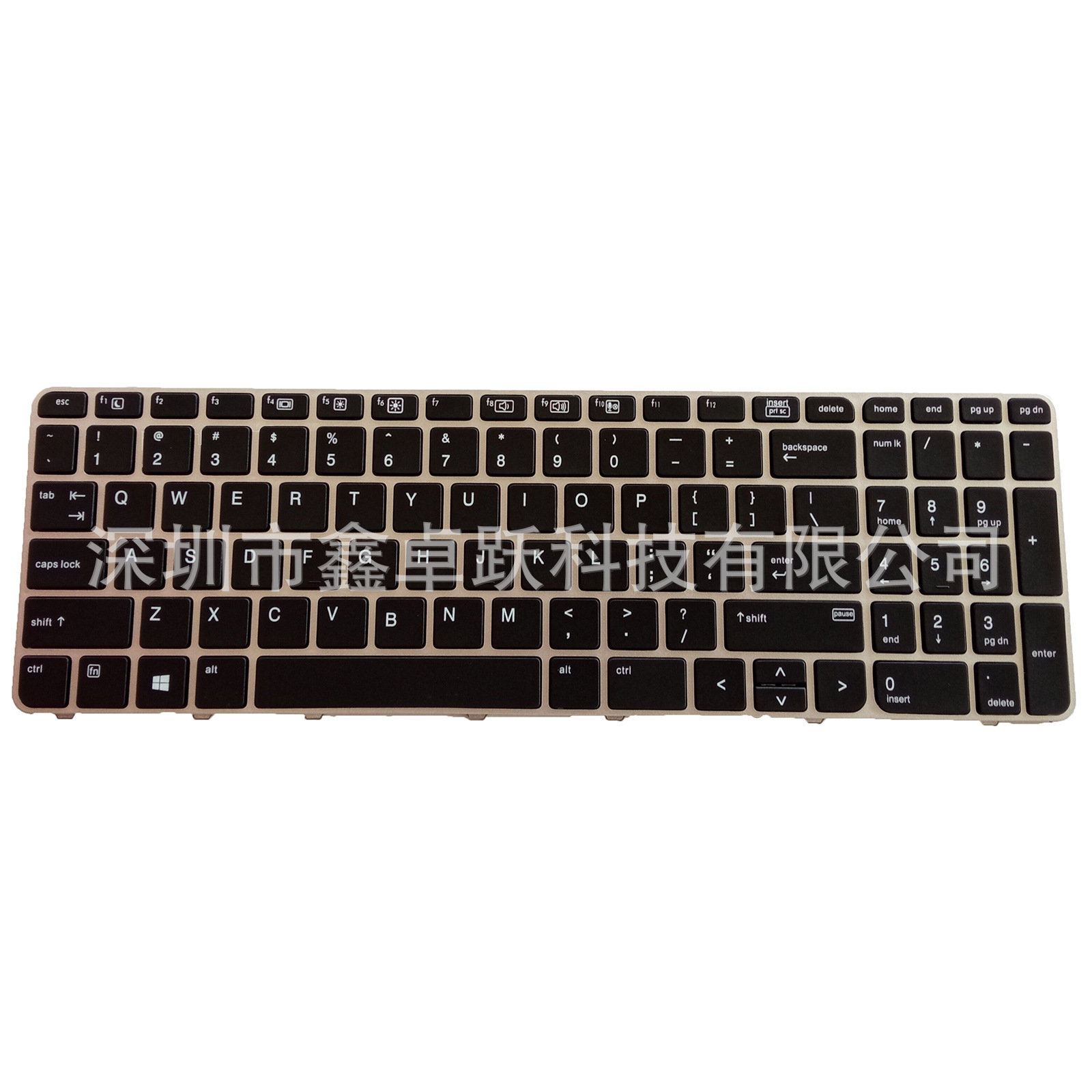 US applicable to HP 755 G 3 850 G 3 850 G4 ZBook 15u G3 G4 keyboard silver frame