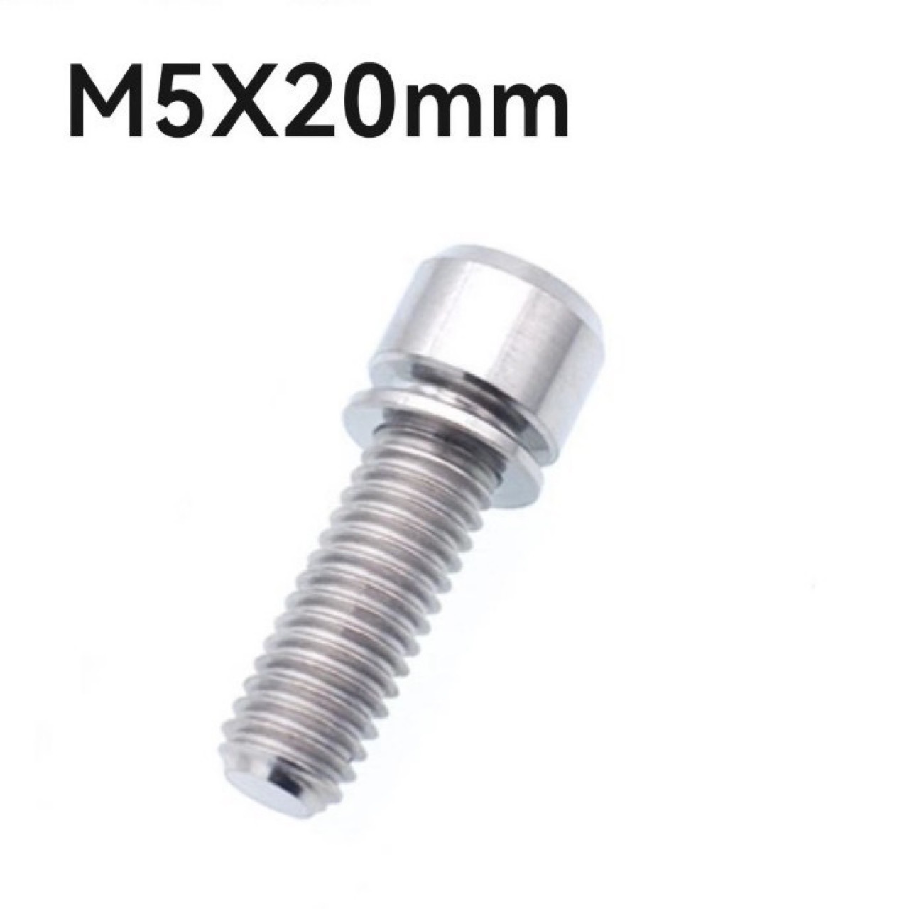 Bicycle Handlebar Vertical Screw Mountain Bike Head Screw M5/m6 Handlebar Vertical Pipe Mounting Screw Replacement Screw