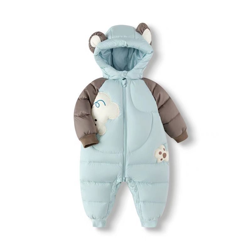 [White Duck down] Wholesale Children's Clothing 2025 Baby down Jacket Autumn and Winter New Style for Men and Women, Fashionable and Warm