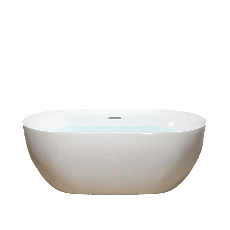 Bathroom Household Small Apartment Single Acrylic Adult Seamless One-Piece Hotel High-End Independent Bathtub Bathtub
