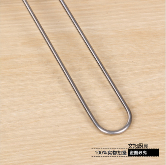 Stainless steel filter spoon flour sieve colander oil fishing net Spoon hot pot spoon oil separation net Bird's Nest spoon 7cm