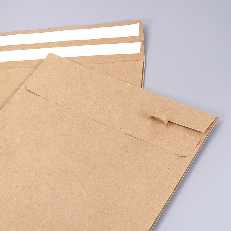 Manufacturer Wholesale Creative Kraft Paper Self-Adhesive Bag Envelope Cross-Border Environmentally Friendly Kraft Paper Express Bag Express Envelope Bag