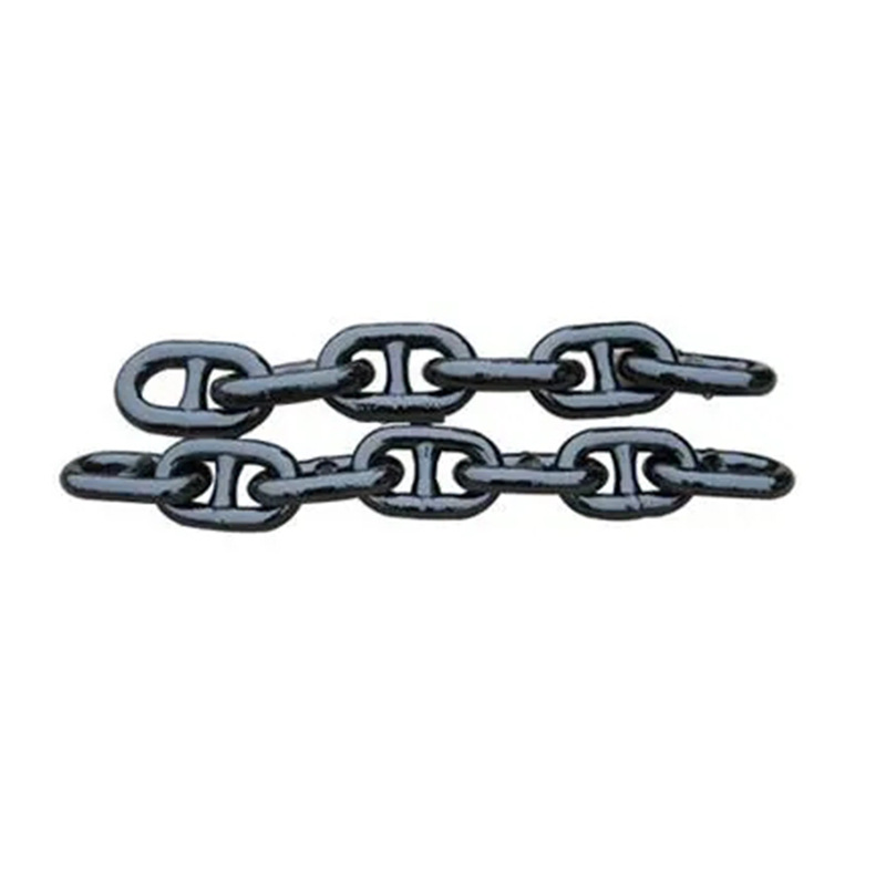 Marine Anchor Chain for Port Docks, Ship Use, Ring Chain, Factory Stock 14Mm-80Mm Welded Shackle Anchor Chain