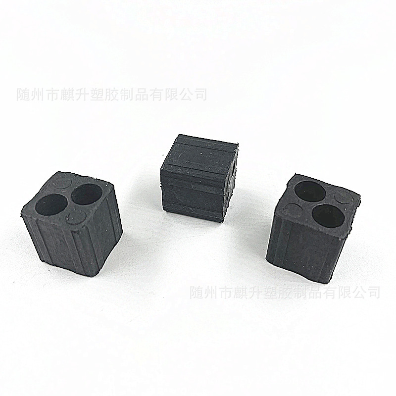 20*20 square tube plastic single-pass door and window guardrail installation accessories one-pass joint plastic solder-free installation