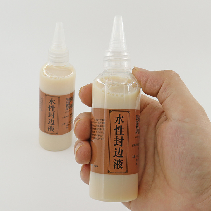 Edge Sealing Liquid DIY Handmade Leather Edge Polishing Treatment Agent Water-Soluble Bright Edge Sealing Agent