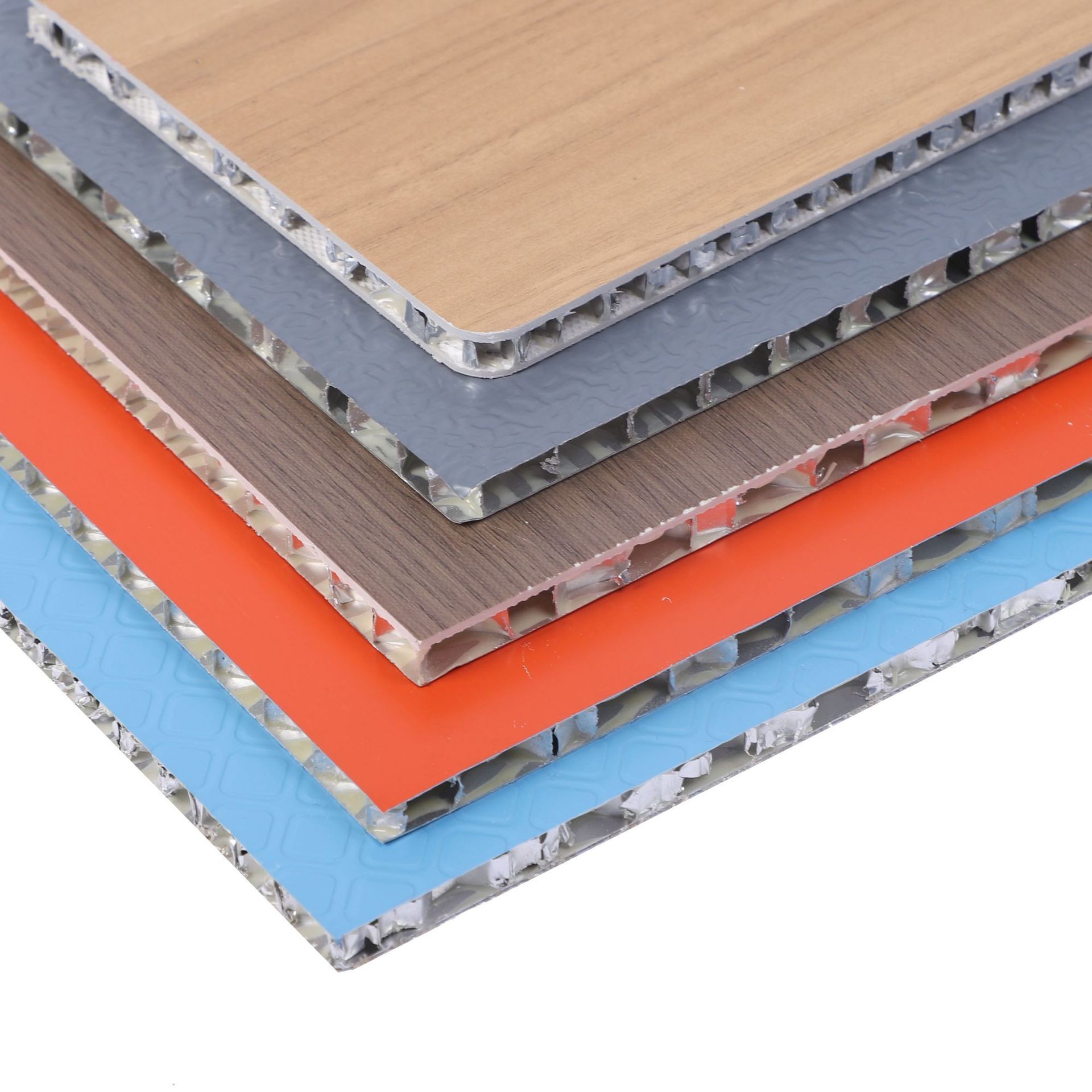 Aluminum Honeycomb Panel Large Panel Ceiling Honeycomb Wall Panel Aluminum Gusset Plate Spc Honeycomb Panel Manufacturer Wall Protection Ceiling Honeycomb Panel