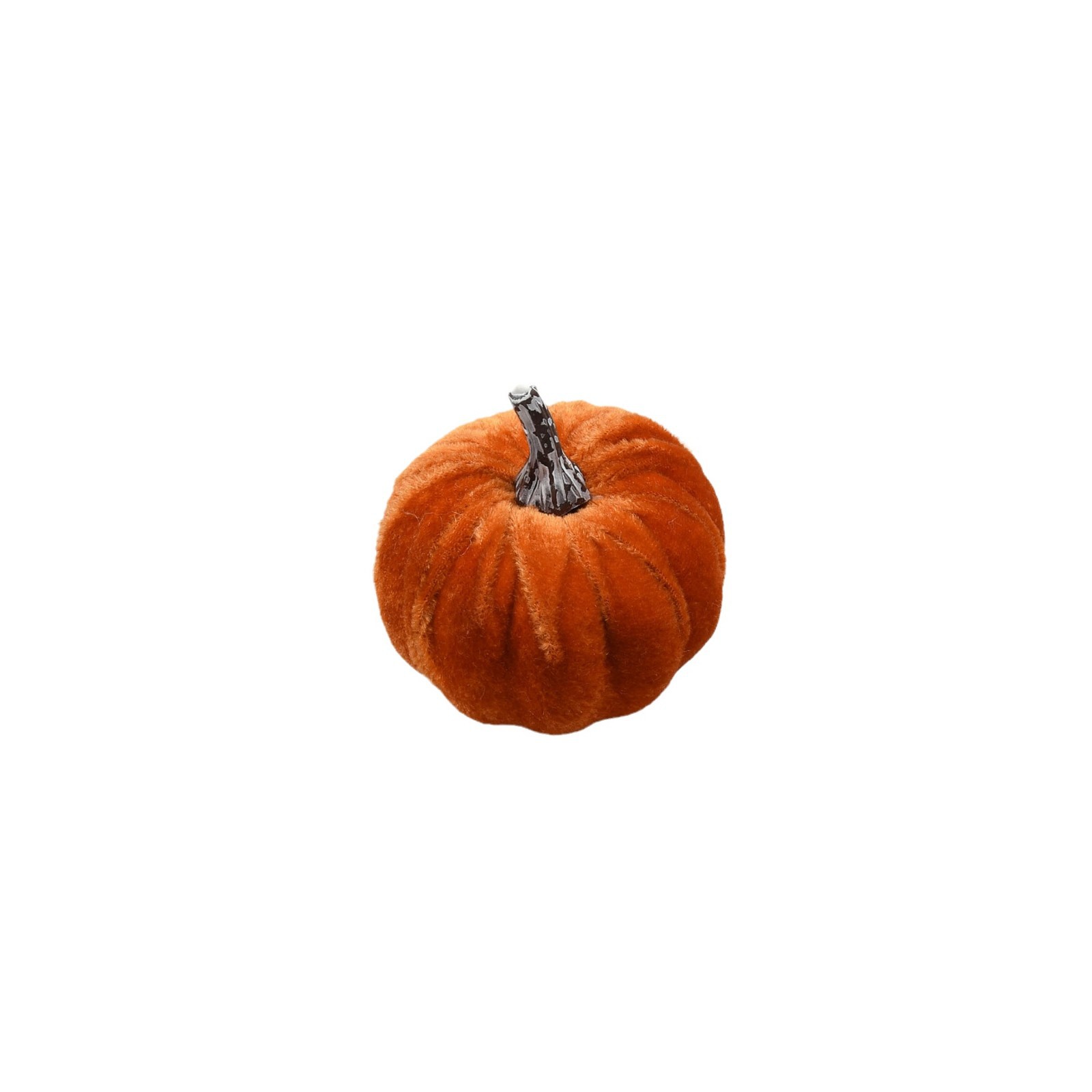 Simulated Pumpkin Autum Thanksgiving Decoration Artificial Foam Pumpkin Harvest Festival Desktop Ornaments Velvet Sling Pumpkin