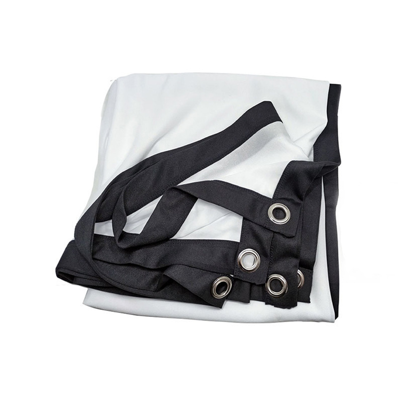 Projector white soft screen 100 120 150 inch HD 4K film projector screen polyester simple household