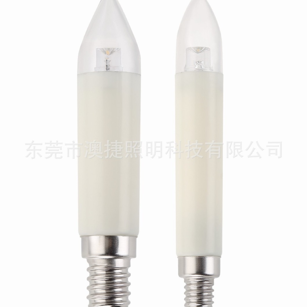 Factory Direct sales can T10/T15/T20 4LED rubber sleeve tube candle bubble high body bubble