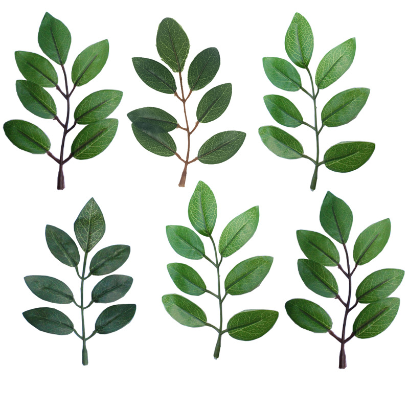 Новые искусственные листья, листья цветка фасоли, украшение для инженерных работ, оптовая продажа