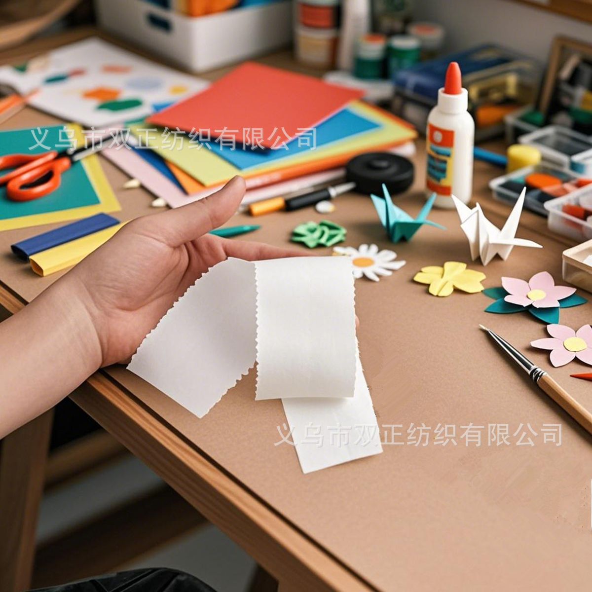 40 Pieces of White Zigzag Edge Cross-Border Export Quilted Patchwork Strips Quilt Strips Material Package