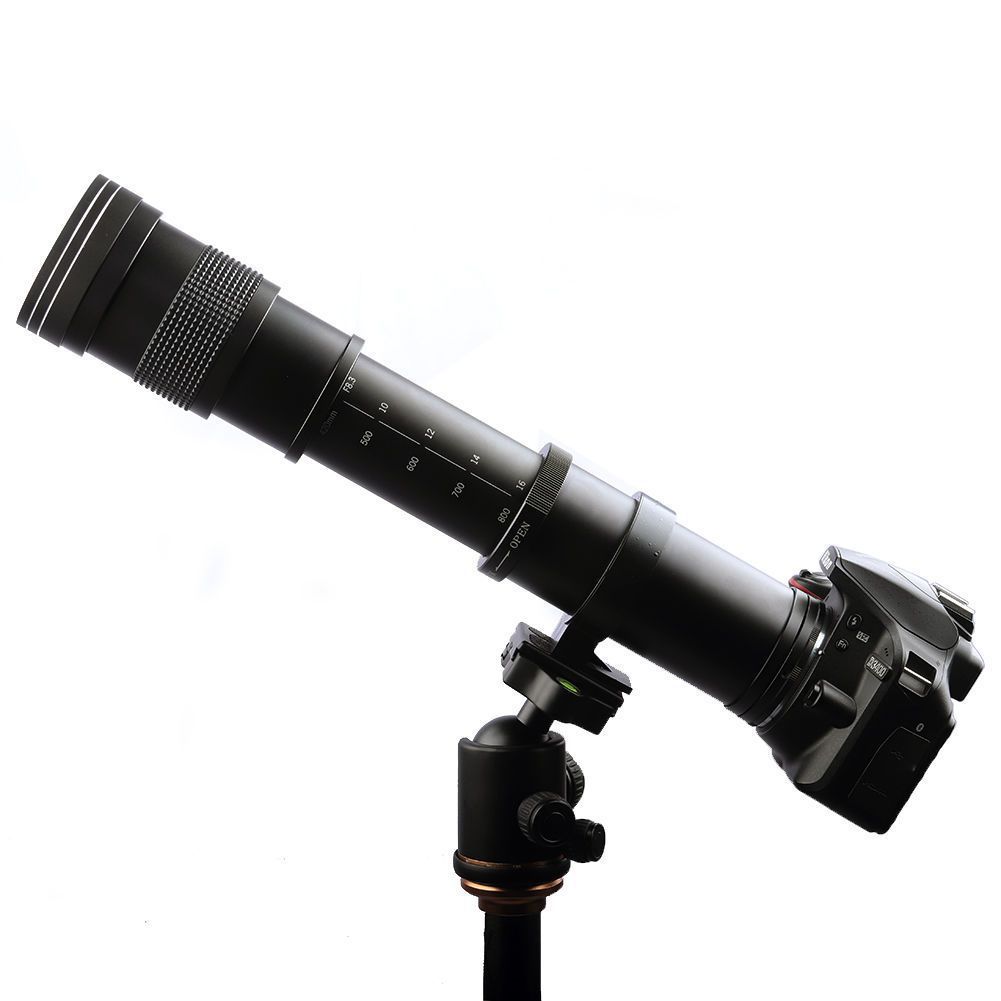 420-800Mmf8.3 Domestic Manual Telephoto Lens Zoom Telescope Slr Dedicated for Moon Exploration and Bird Photography