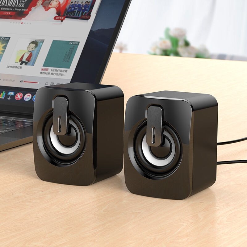 Cross-border desktop laptop mobile phone home office USB mini RGB desktop audio and video speaker