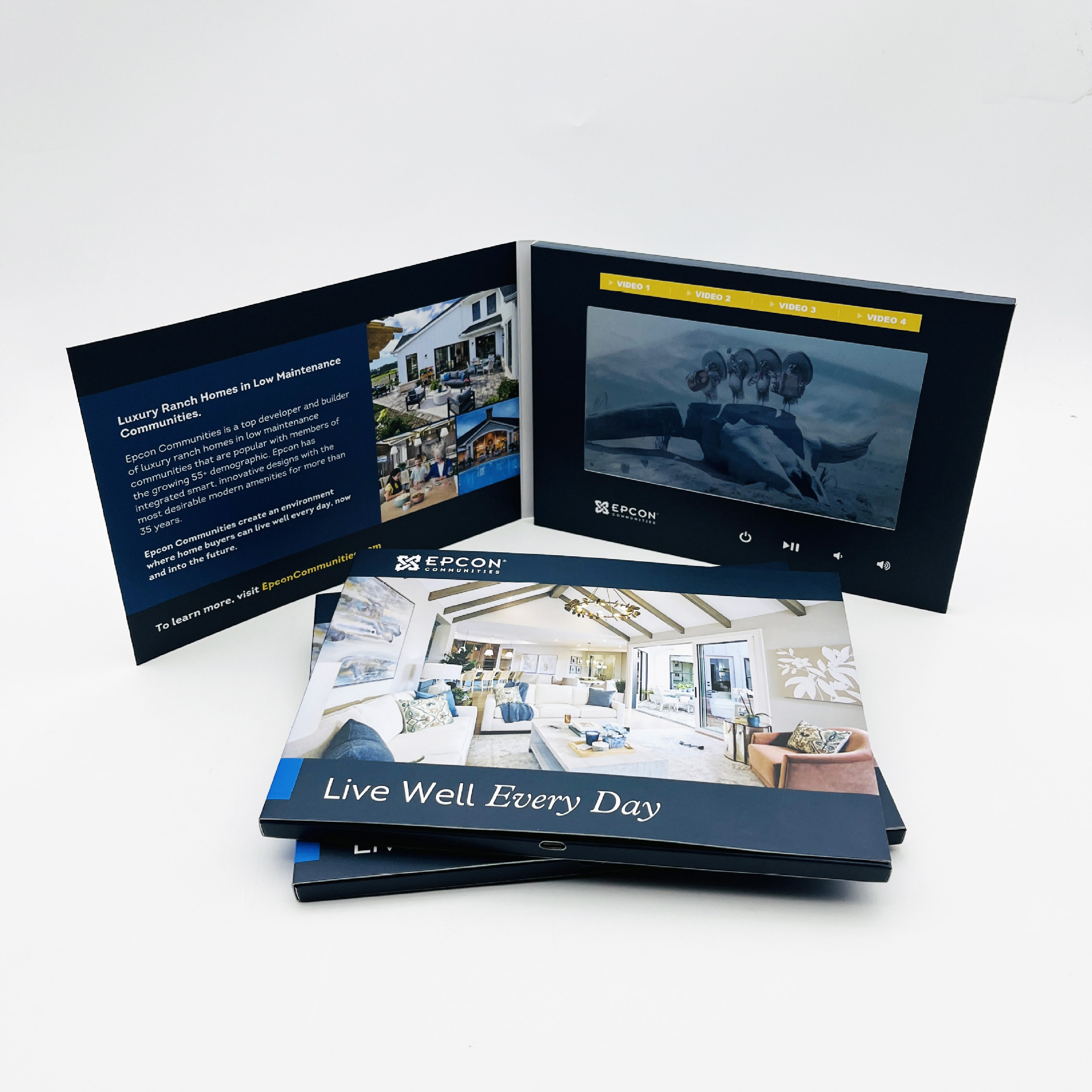 Paperback Advertising Digital Invitation Electronic Video Album Video Greeting Card Corporate Video Brochure Customization