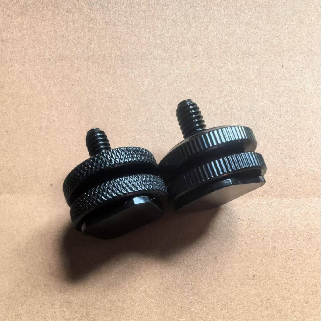 Металлический разъем горячего башмака 1/4, двойной слой, винт для мобильного телефона, двойной слой для камеры