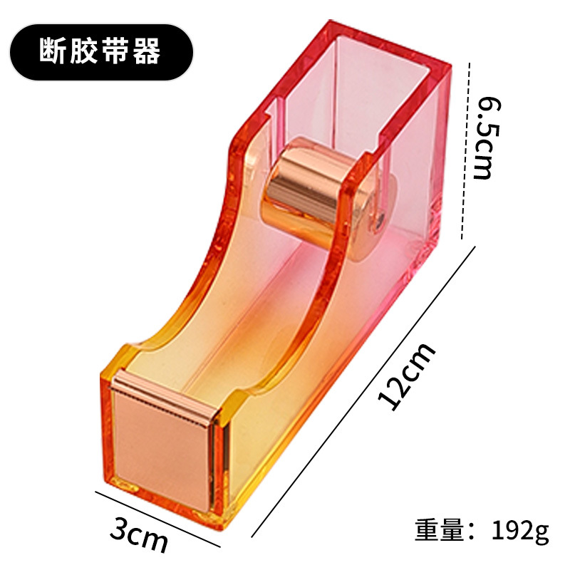 Mingqiang factory for Amazon cross-border acrylic office supplies desktop storage supplies office stationery wholesale delivery