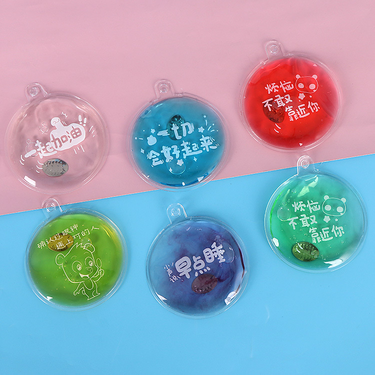 Креативная текстовая мгновенная грелка для рук, многоразовая, мини, портативная, самонагревающаяся