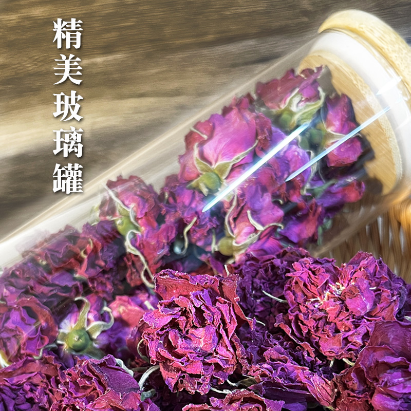 Rose Tea Pingyin Rose Corolla Dried Flowers Are Suitable for Girls to Make Tea and Drink, and Can Be Cold-Brewed Herbal Tea