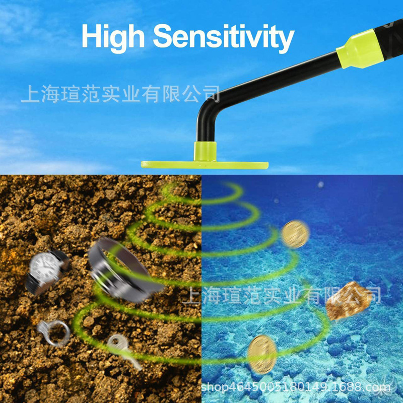 Fully Waterproof Underwater Metal Detector Diving Special Cable Detector Gc2008
