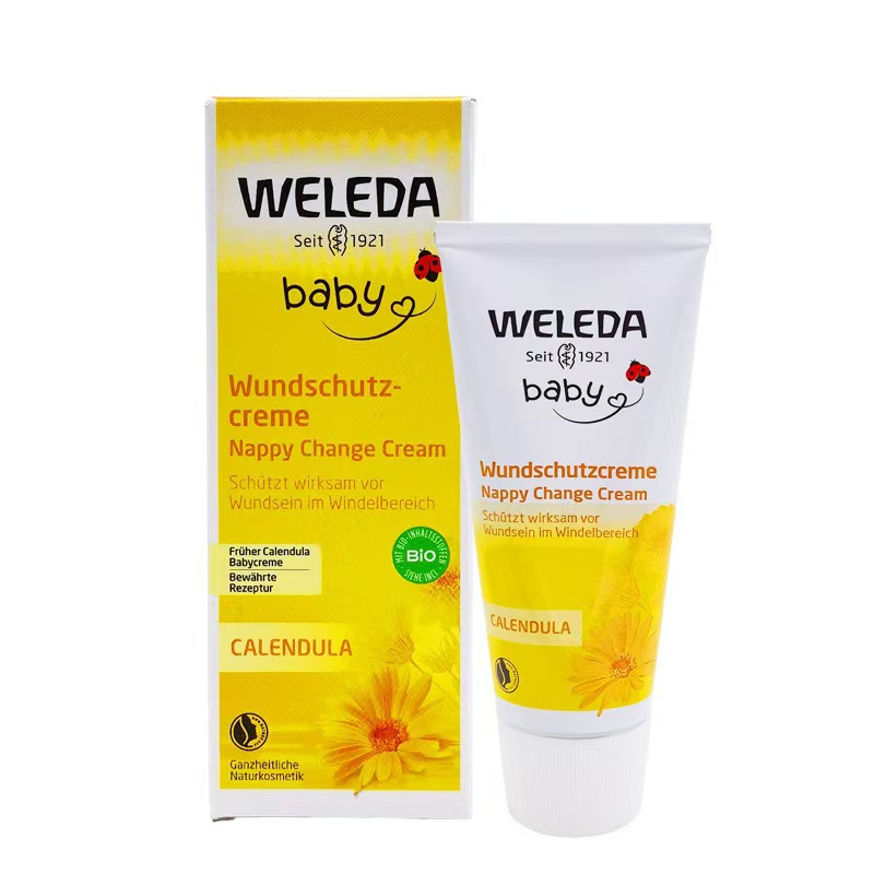 German weleda Veled Baby Hip Cream Calendula Newborn Baby Hip Ass Cream 75ml