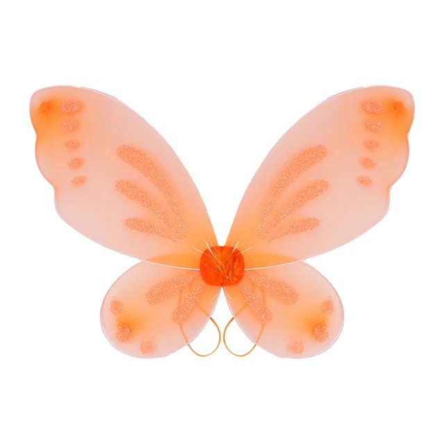 Girls Princess Stockings Butterfly Wings Dress up Angel Princess Set Children's Birthday Party Performance Back Decoration