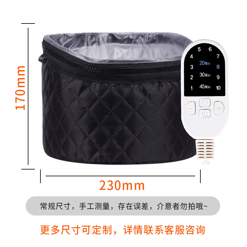 Factory Direct Supply Cross-Border E-Commerce Amazon Electric Heating Cap Heating Cap Baking Oil Cap Home Hair Care Cap Care Cap Hairdressing