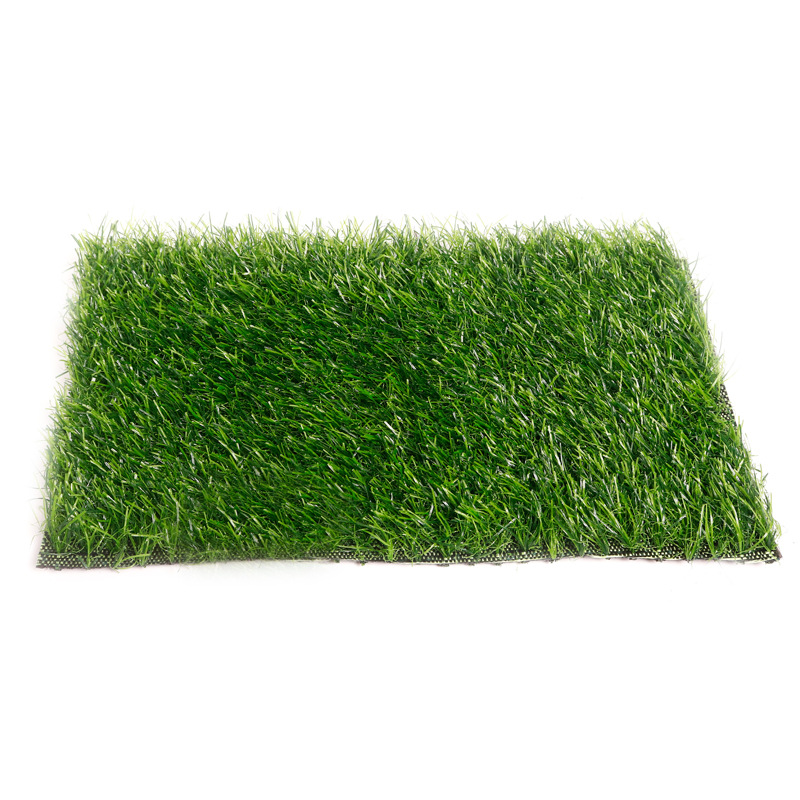 Simulation lawn enclosure fake turf engineering site with wall plastic grass cover anti-aerial photography environmental protection artificial lawn