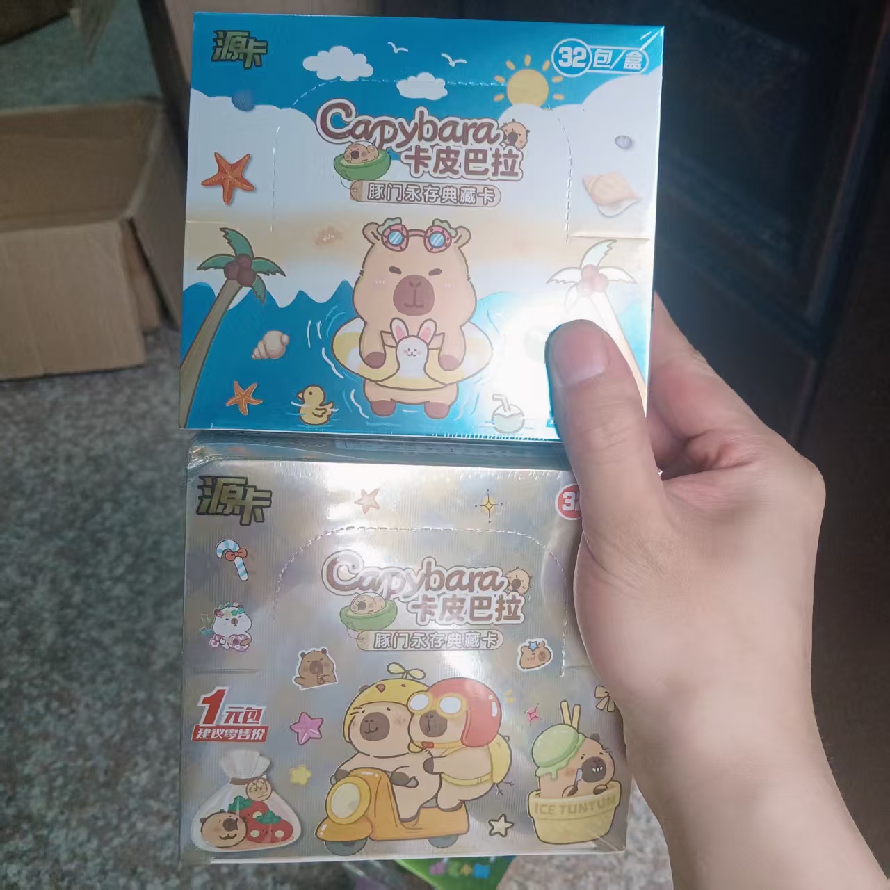 Foreign Trade Version of Labubu Card Peripherals High-Definition 5 Cards into a Full Set of Cards Wholesale Card Cr Full Box Collection