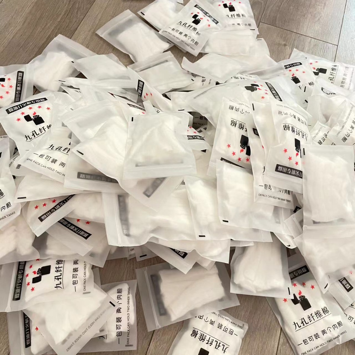 Kerosene Lighter Special Nine-Hole Fiber Cotton Cotton Accessories Manufacturer Wholesale Lighter Accessories Cotton Core in Bulk