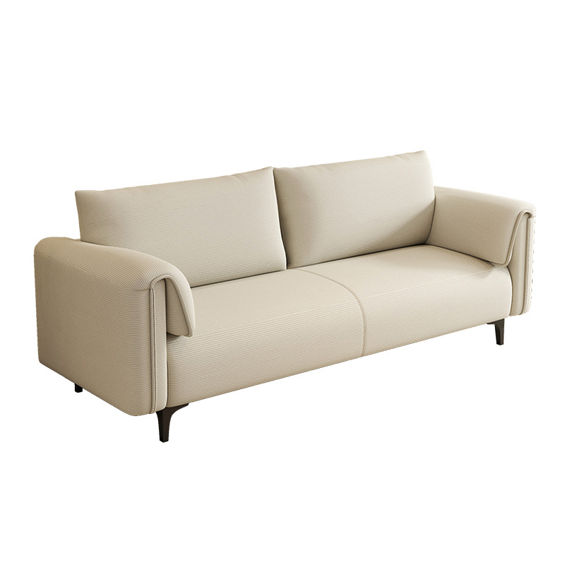 Sofa Living Room Small Apartment Double Home Fabric Modern Cream Style Apartment Rental Small Simple