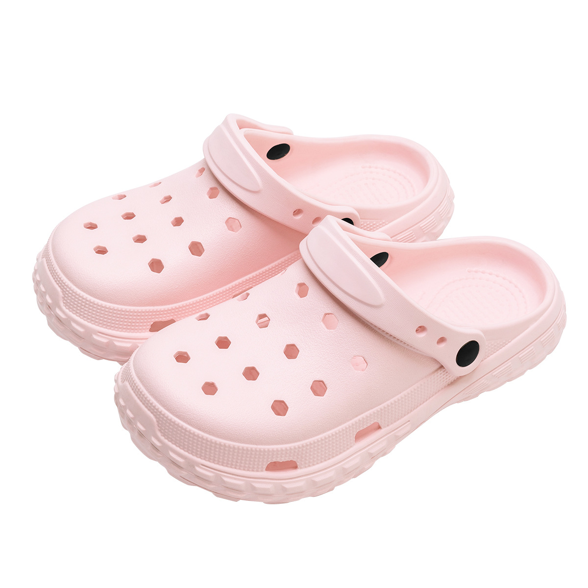 Children's Croc Shoes Girls Summer 2025 New Soft Sole Home Non-Slip Parent-Child Outdoor Wear Beach Girls Sandals and Slippers