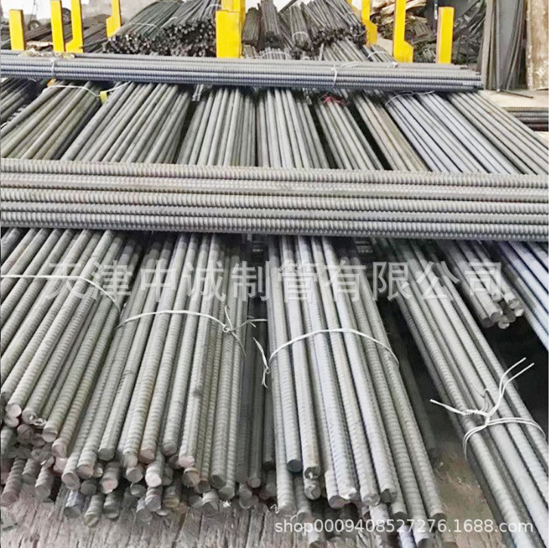 National Standard Threaded Steel Bar Hrb500E Grade Four Steel 12-32 Construction Straight Threaded Steel Bar Coil Manufacturer in Stock