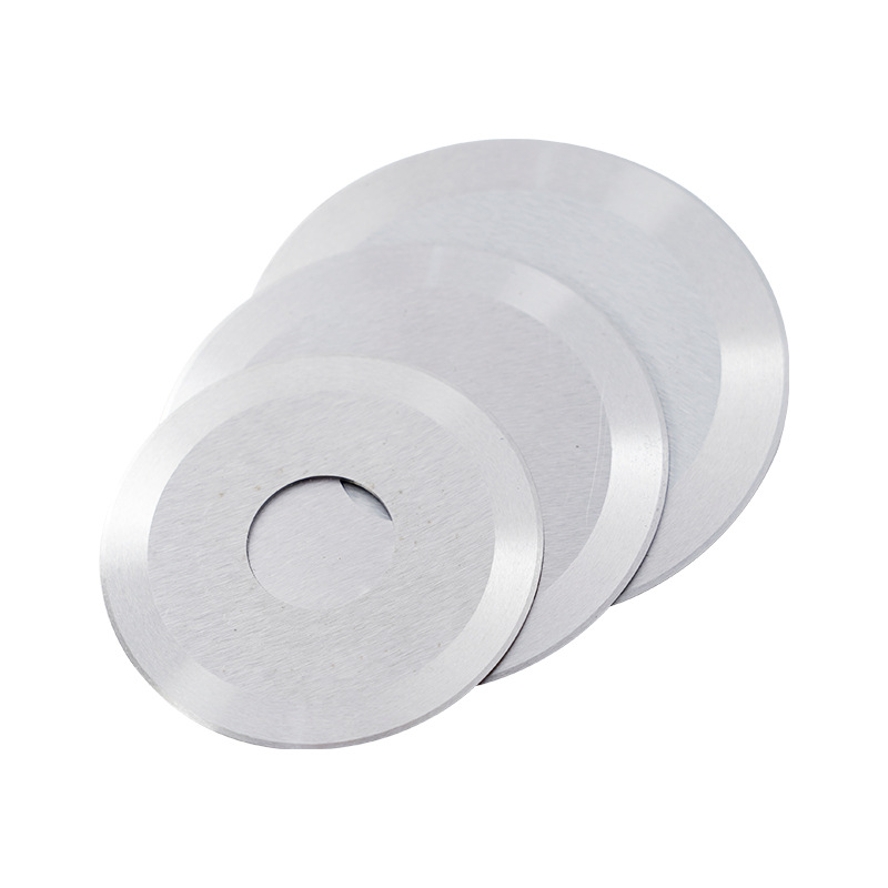Sharp and Wear-Resistant Flat Round Cutting Blade Non-Woven Film Tape Multi-Material Cutting Round Knife Manufacturer Batch Processing